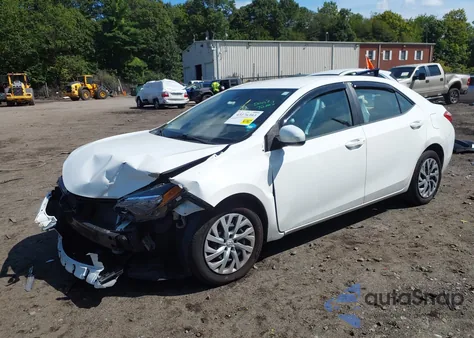 2018 Toyota Corolla Le from USA, damaged, VIN 2T1BURHE6JC062284